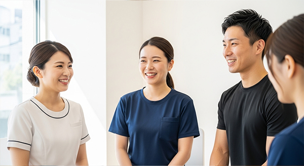 画像：トレーニングする女性